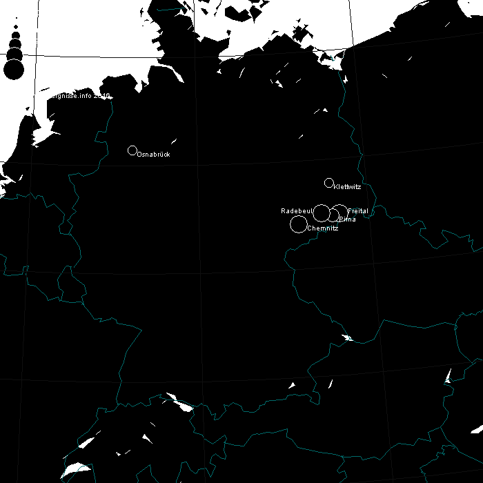 NLC-Beobachtungen in Mitteleuropa am Abend des 15.06.1998